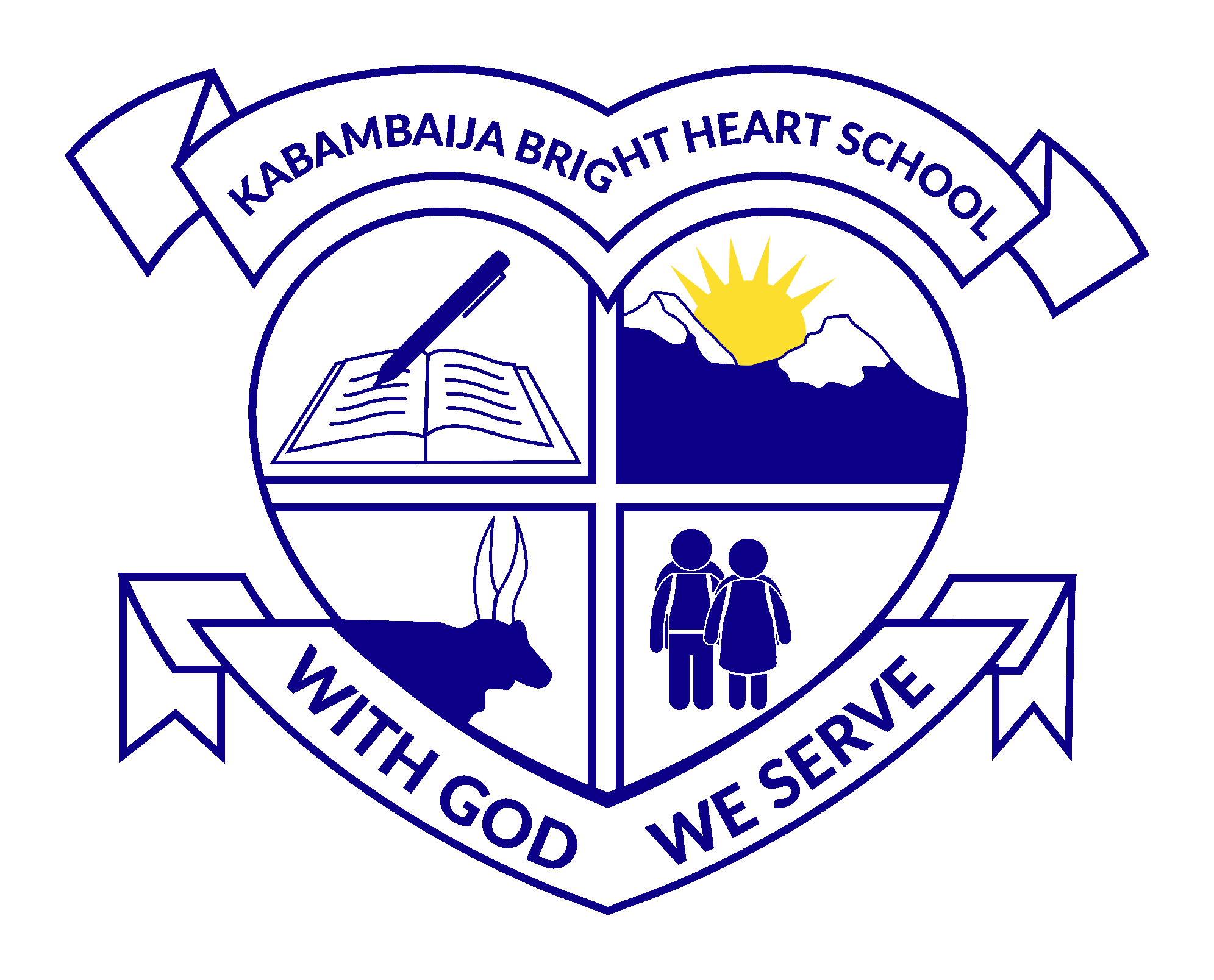 Kabambaija Bright Heart School logo